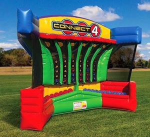 Inflatable Connect 4 Basketball